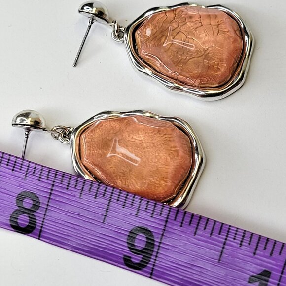 Chunky Drop Earrings - Picture 6 of 8